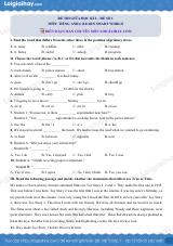 Đề thi giữa kì 2 Tiếng Anh 6 iLearn Smart World - Đề số 1